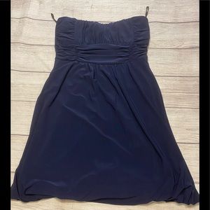 Star Vixen Women's Strapless Navy Blue Dress Women’s Size Medium NWT